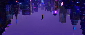 Cyberpunk Retro Colour Scheme Edit Of The Popular Spiderverse