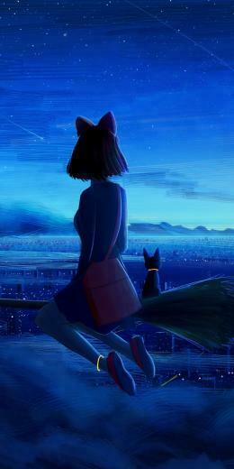 Kiki And Jiji In Kikis Delivery Service One Plus 5t