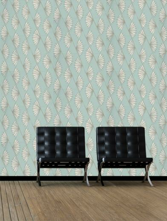 Villa Nova Tiffany Opaline Wallpaper W525