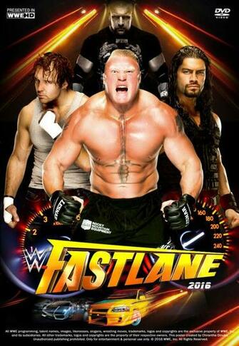 Wwe Fastlane Poster By Chirantha