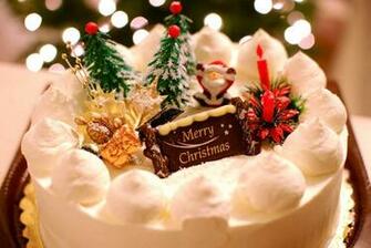 HD Wallpaper Of Christmas Cake
