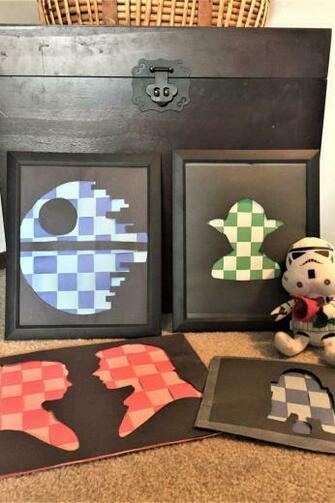 Woven Star Wars Silhouettes Desperate Housegeek