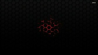 Red On Black Abstract Wallpaper Magz