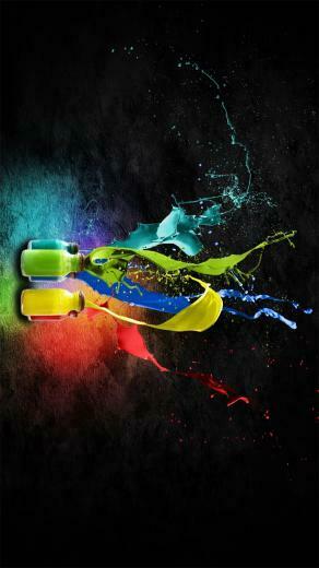 High Definition Mobile Phone Wallpaper HD Paint Colours