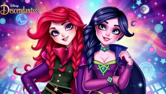 Mal And Evie Wallpaper