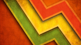 Retro Zig Zag Stripes Wallpaper