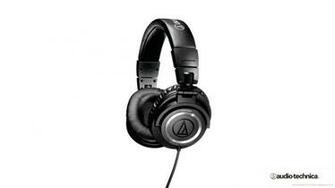 Audio Technica Audiophile Bass Cans Headphones Music Sound