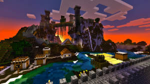 Beautiful Minecraft HD Wallpaper