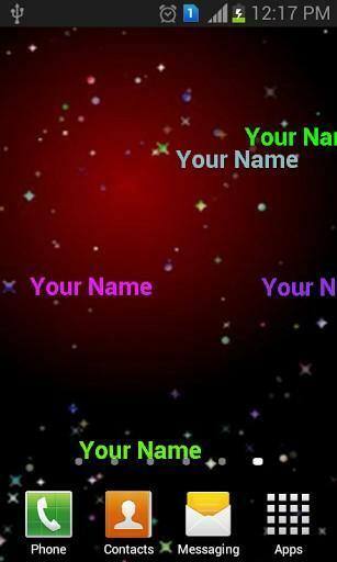 My Name Live Wallpaper Text Write Your