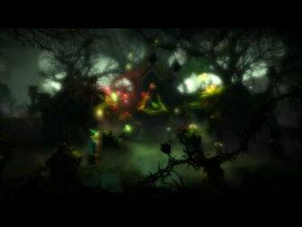 Spooky Forest Trine Wallpaper Wizard