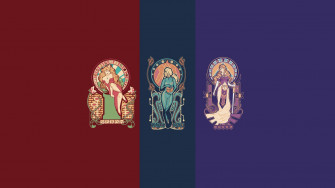 Art Nouveau Wallpaper