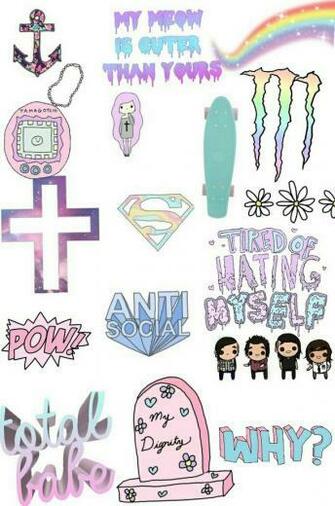 Collage Cool Cute Galaxy Hipster Overlays Pastel Quote