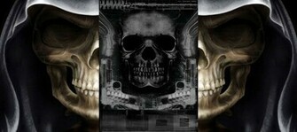 Skull Screensaver Wallpaper Pictures