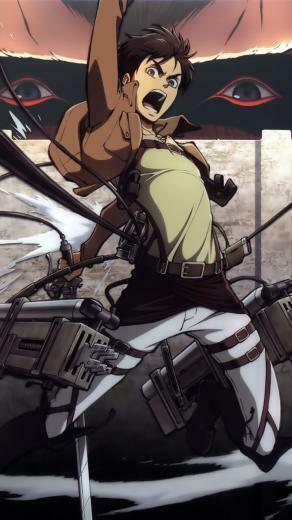 Attack On Titan iPhone Wallpaper Eren Shingeki No Kyojin Jaeger
