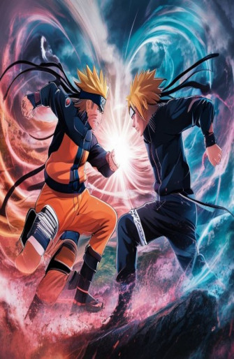 Naruto Vs Sasuke HD Wallpaper