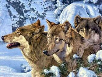 Winter Wolves Fan Art