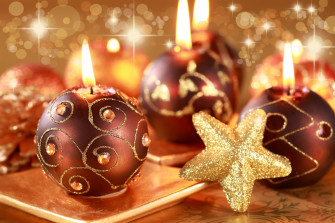 Christmas Balls Wallpaper