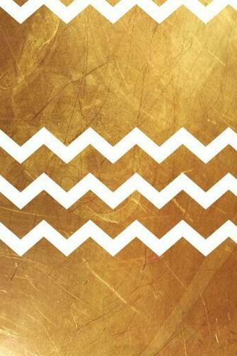 Gold Chevrons iPhone Wallpaper iPad