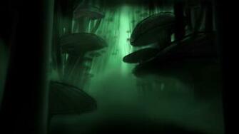 Mushroom Forest By R Vospercarey