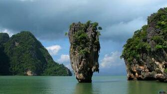 Wallpaper Koh Tapu James Bond Island Thailand