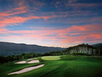 Golf Courses World Beautiful Scenery Wallpaper
