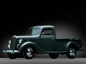 Ford V8 Deluxe Pickup Truck Retro V H Wallpaper Background