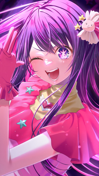 Ai Hoshino Oshi No Ko Anime Art 4k Wallpaper iPhone HD Phone 4851k