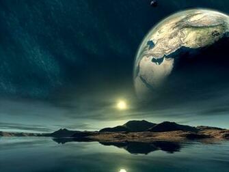 Alien Landscapes Wallpaper