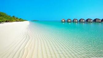 Island Beach 4k HD Desktop Wallpaper For Dual Monitor