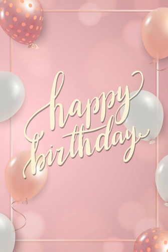 Aesthetic Happy BirtHDay Wallpaper