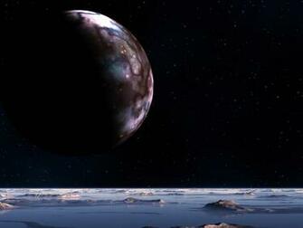 Methane Moon And Stars Cool Space Background Pixels