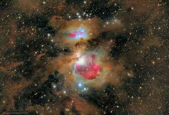 Wallpaper Orion Constellation Nebula Dust Desktop