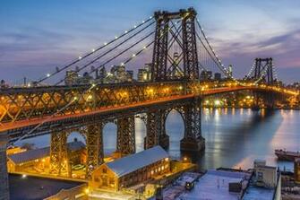 Williamsburg Bridge HD Wallpaper Background Image