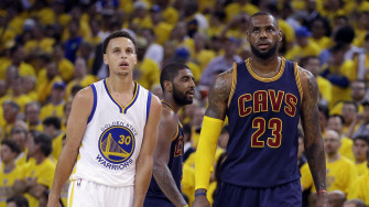 Lebron James Y Stephen Curry Lideran El Juego De Estrellas La Nba Wallpaper