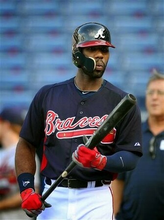 Jason Heyward With Helmet Photos