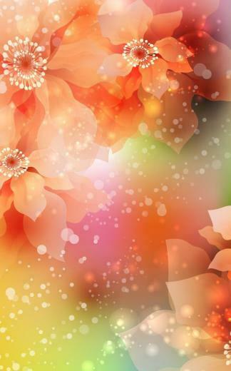 Glowing Flowers Live Wallpaper In Cafe Bazaar For Android