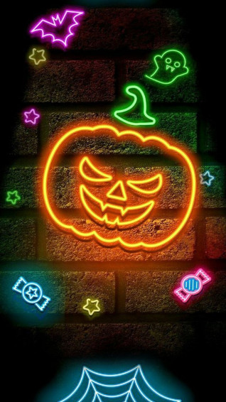 Neon Light Art Wallpaper