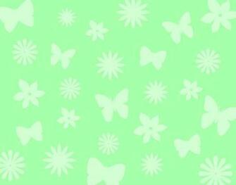 Green Butterfly Background Background