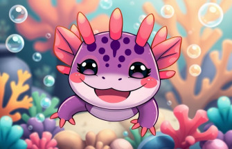Kawaii Axolotl Wallpaper