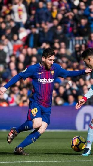 Wallpaper Lionel Messi Barcelona Fcb Soccer 4k Sport