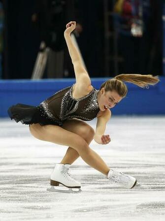 Ashley Wagner Of The United States Competes During