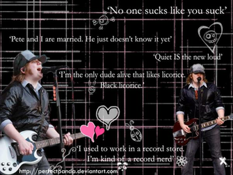 Patrick Stump 3rd Wallpaper By Perfectpanda