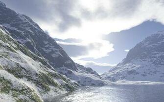 Arctic Landscape By Anozke