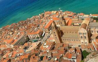 Wallpaper Sea Home Roof Italy Italia Sicily