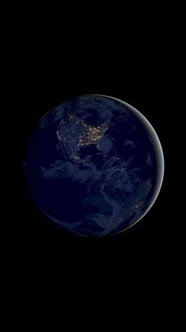 Black Guy Holding Earth Wallpaper On
