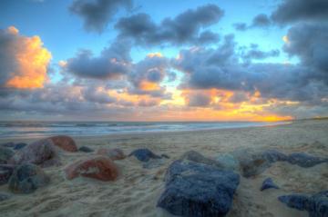 Sunset Over Denmark Coast