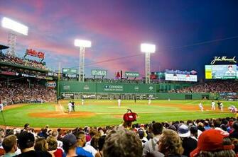 Fenway Park Sunset By Andrew