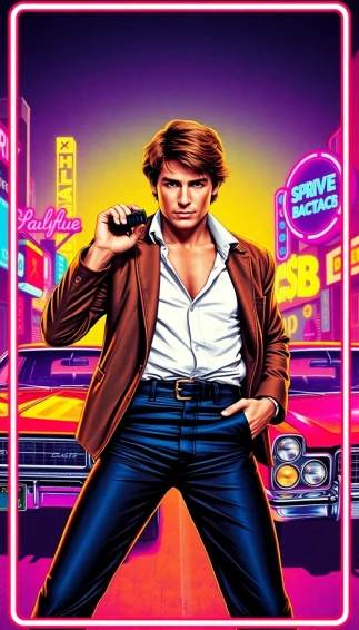 80s Tom Cruise Wallpaper