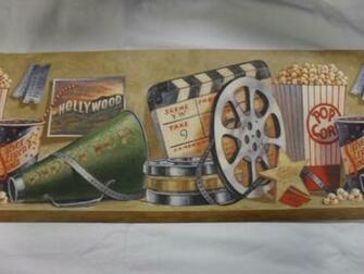 Hollywood Movie Theme Wallpaper Border