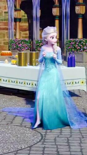 Frozen Fever Phone Wallpaper Elsa The Snow Queen Photo
